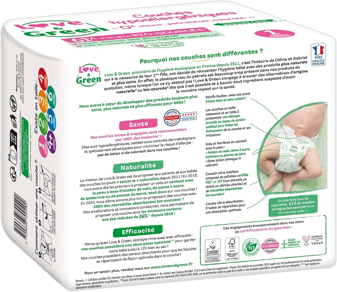 Scutece hipoalergenice pentru bebeluși