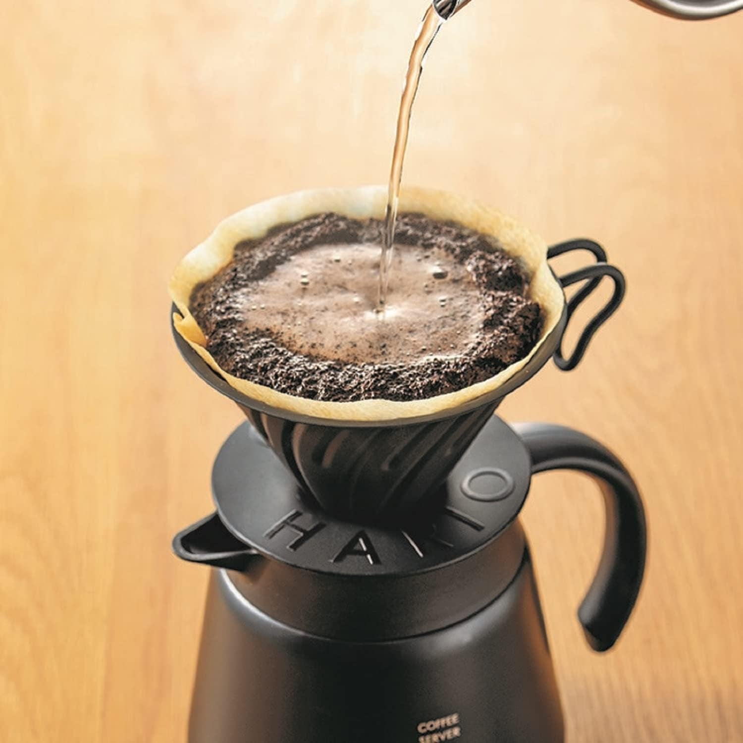 Picurător de cafea metalic V60