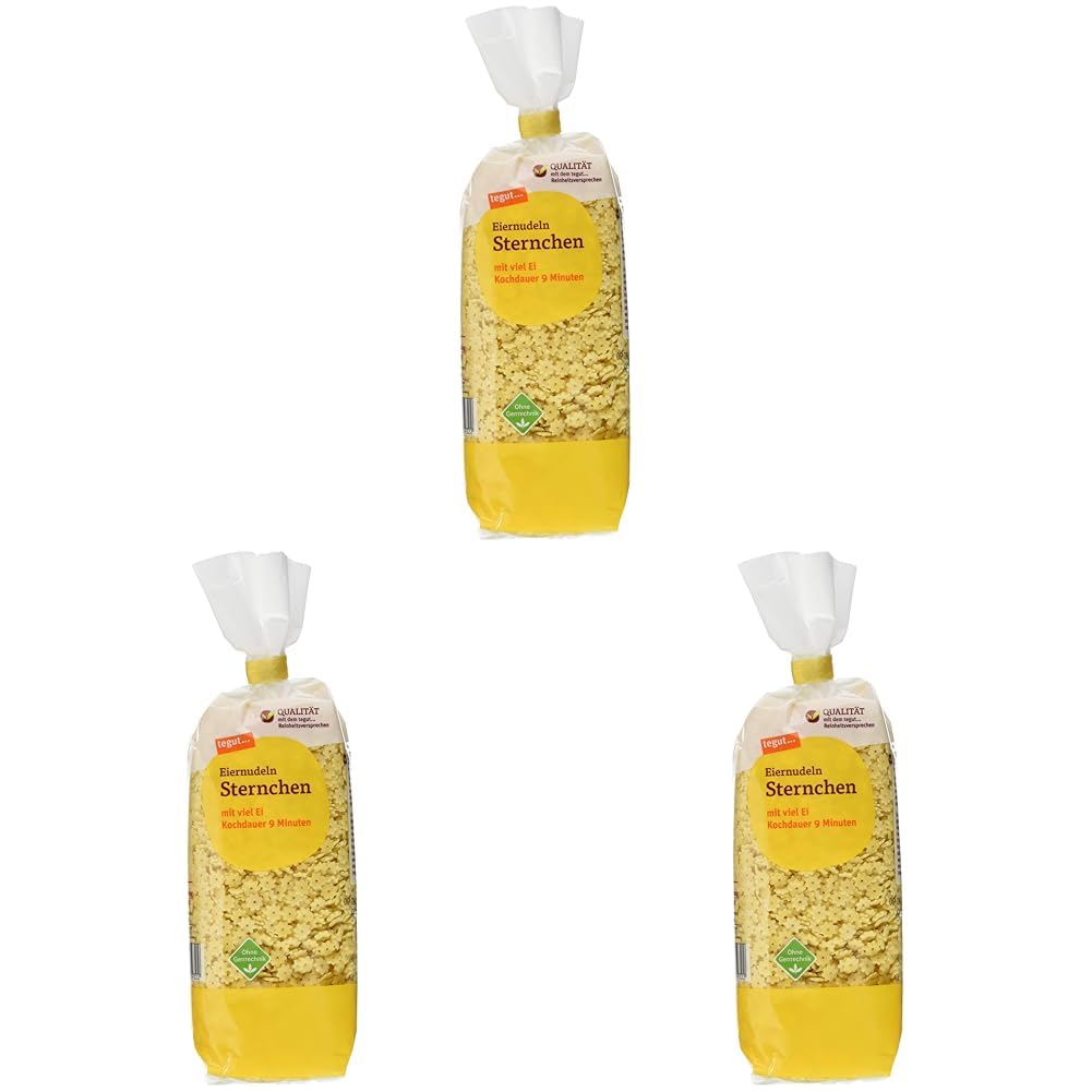 Tegut... Nudeli Ou Stelute 250 g Paste Stelute Fara Aditivi