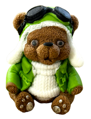 Decoratiune comestibila din zahar, Aviator Decoratiuni din Pasta de Zahar Naty Shop