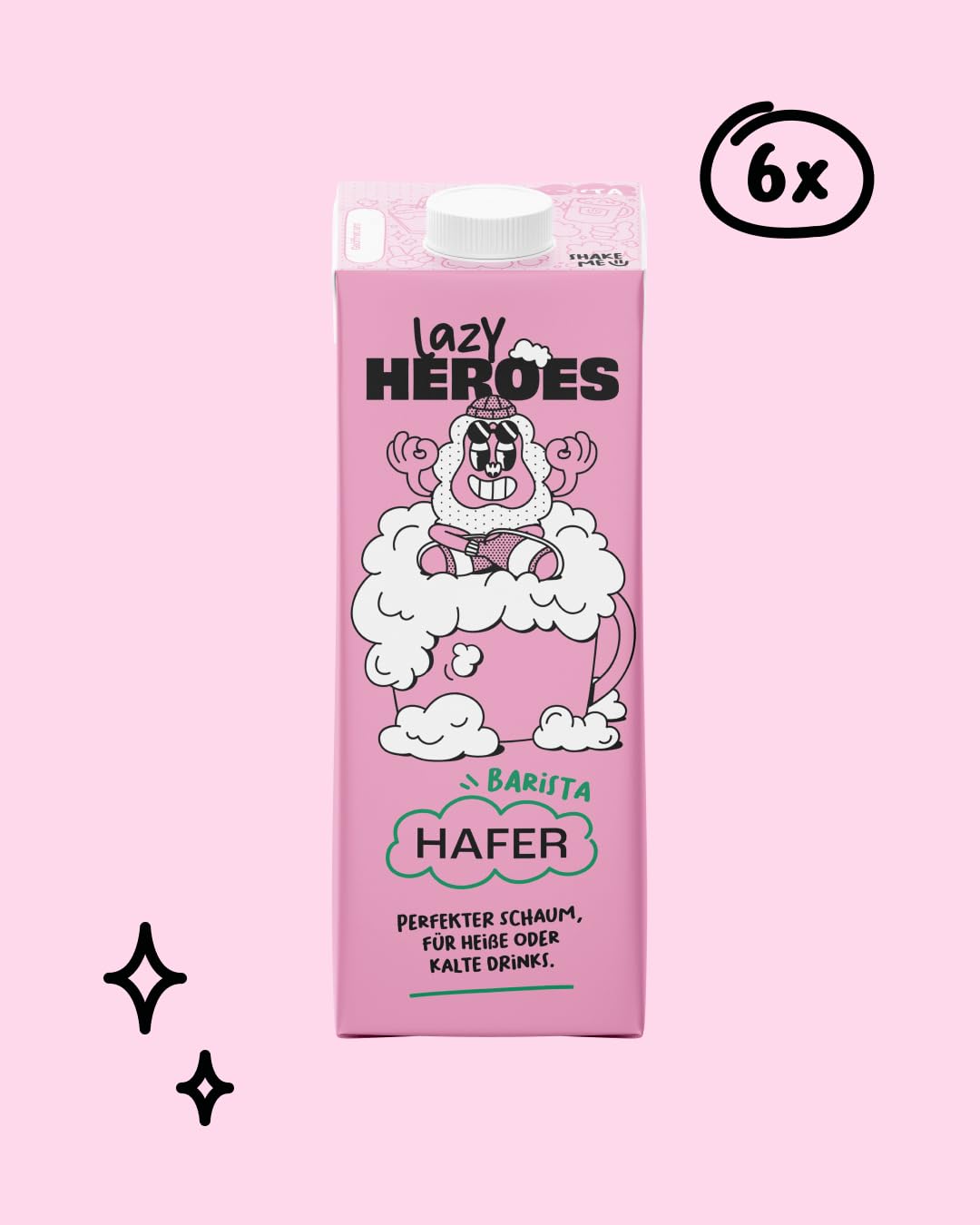Lazy Heroes Hafer Barista Drink - Spumare Perfectă Vegan Fără Gluten