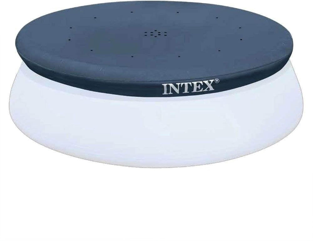 Intex 28021 - Prelată pentru piscină rotundă Easy Set, PVC, albastră, ⌀ 305 cm