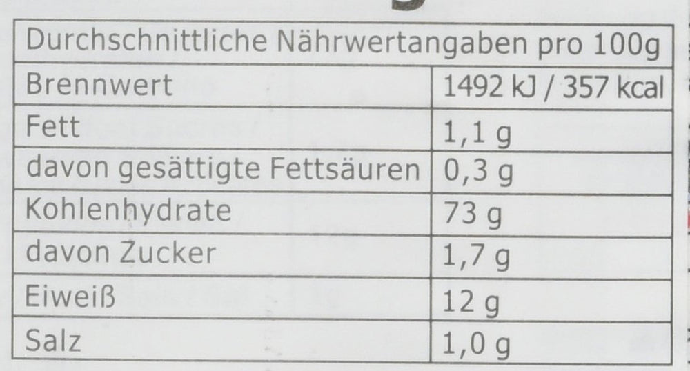 Tăiței de grâu (Qingtian), pachet de 6 (6 pachete x 400g)