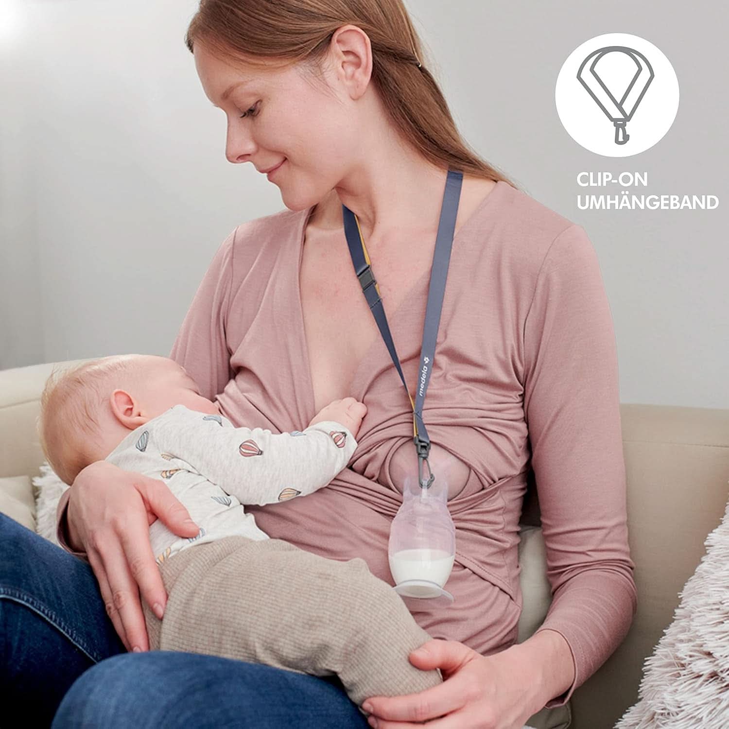 Medela Colector de lapte matern fabricat din silicon Accesorii Hrana si Alaptare Bebe Naty Shop