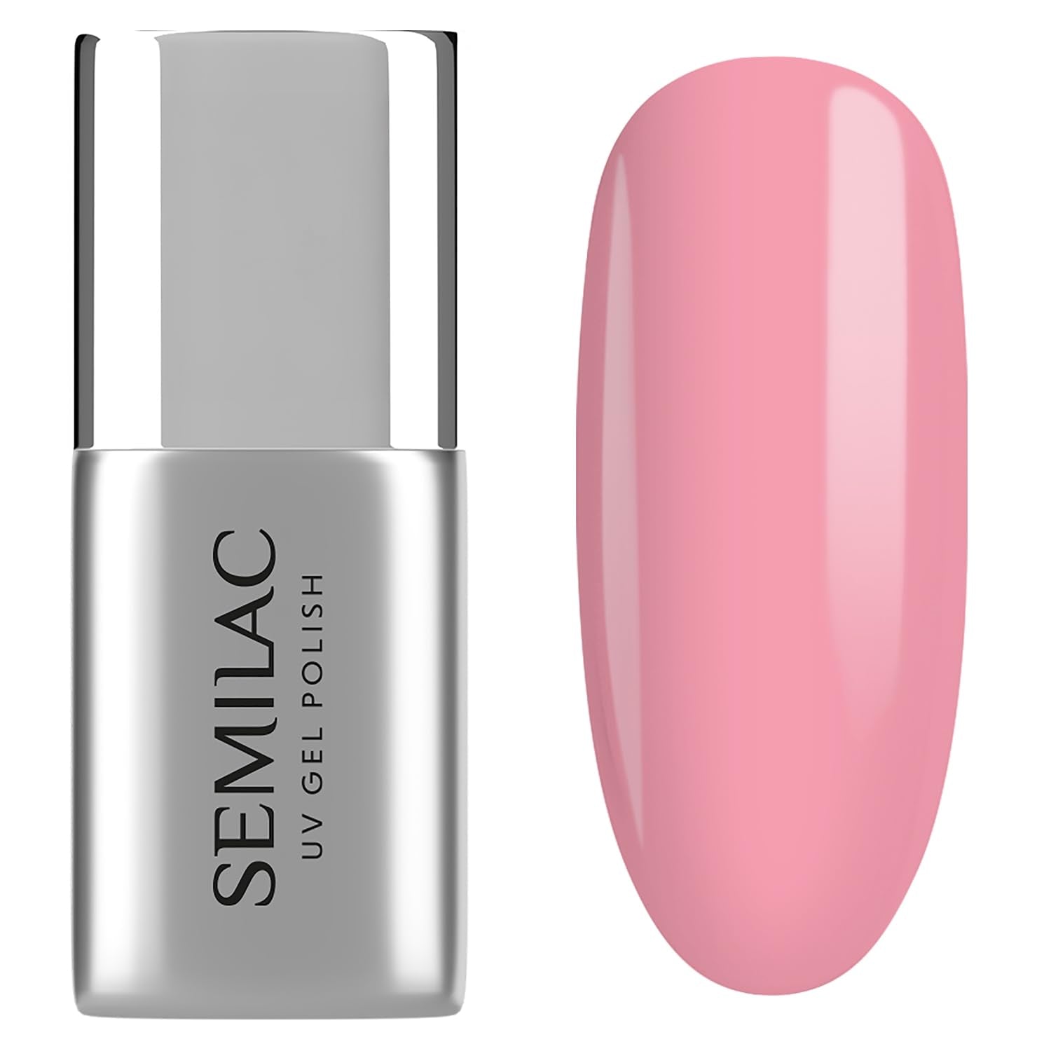 Bază de ojă UV Semilac Pure&Clean 7 ml – Bază hibridă autonivelantă pentru unghii sensibile
