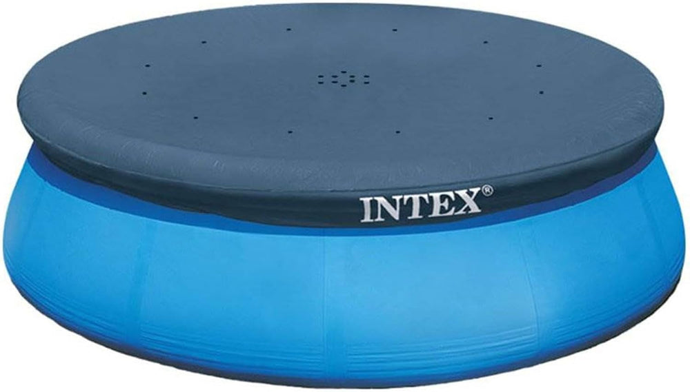 Intex 28021 - Prelată pentru piscină rotundă Easy Set, PVC, albastră, ⌀ 305 cm