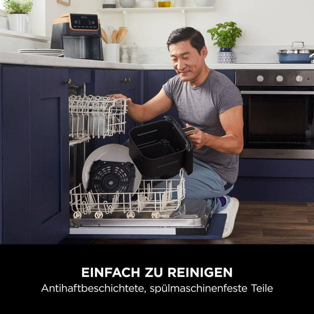 Ninja Air Fryer MAX PRO AF180EUCP, 6,2 litri, fără ulei Electrocasnice Naty Shop