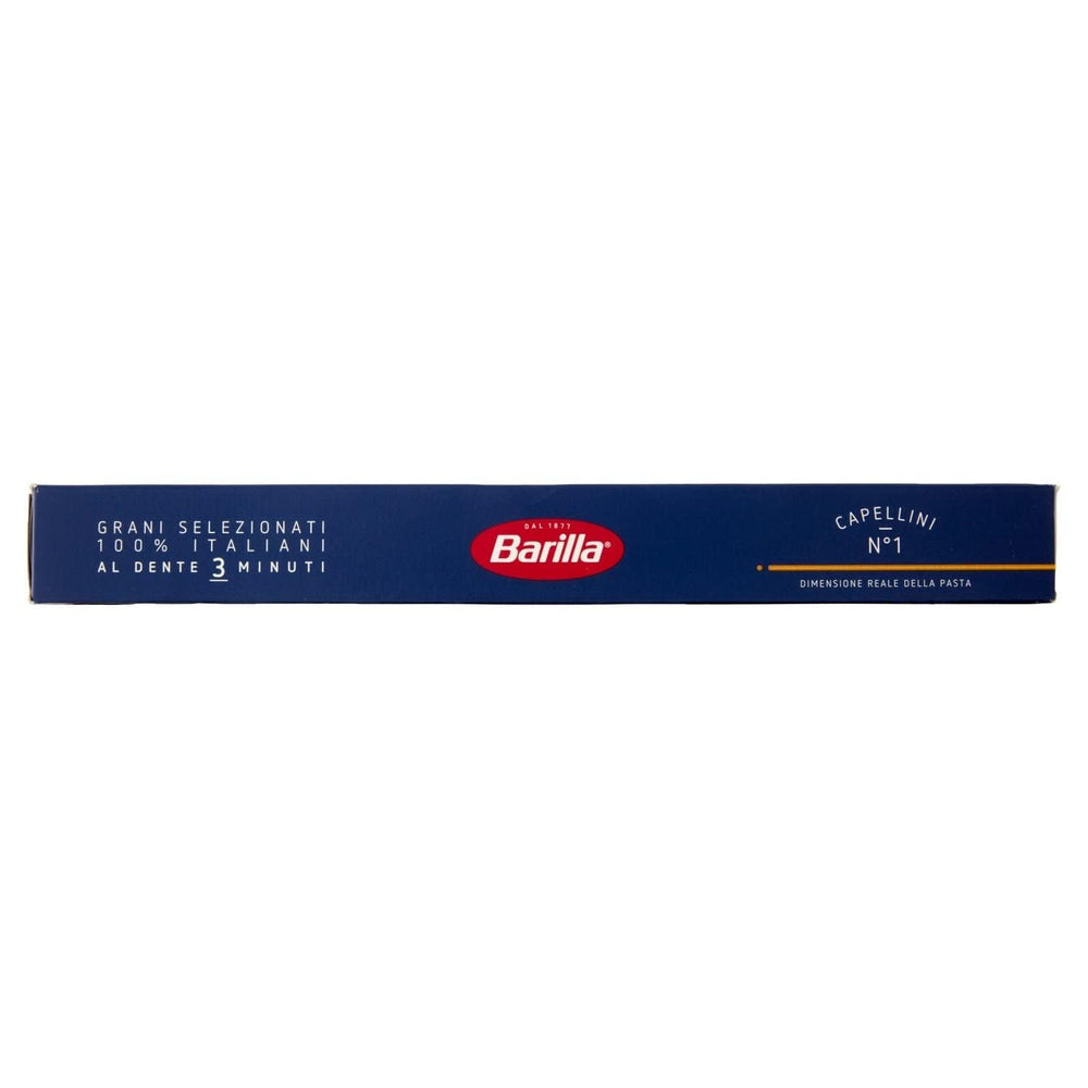 Paste Barilla Classic Capellini Nr. 1, făcute din grâu dur de înaltă calitate, întotdeauna al dente, 500g
