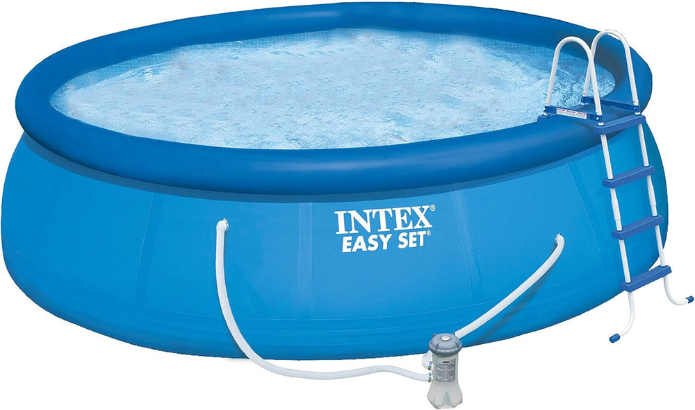 Piscină supraterană Intex Easy Set - pentru copii, 183cm x 183cm x 51cm, 28101NP, albastră