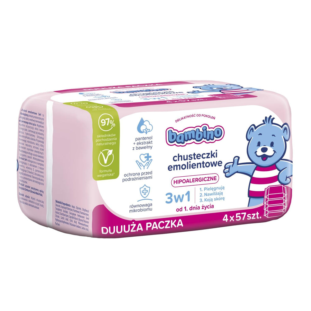 Șervețele 3 în 1 4x57 buc