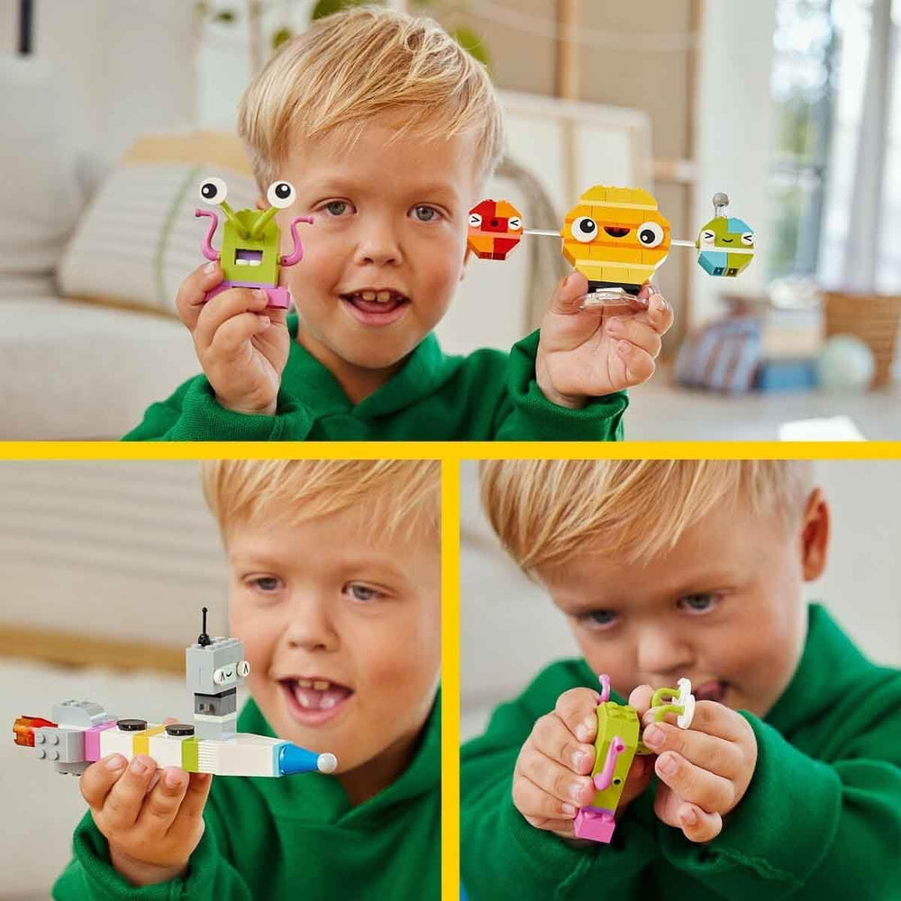 LEGO Classic Kreative Weltraumplaneten, baubares Sonnensystem-Modell für Kinder, Weltraum-Spielzeug mit Rakete, Raumschiff, Planeten und Alien, Geschenk für Kinder, Jungs und Mädchen ab 5 Jahren 11037