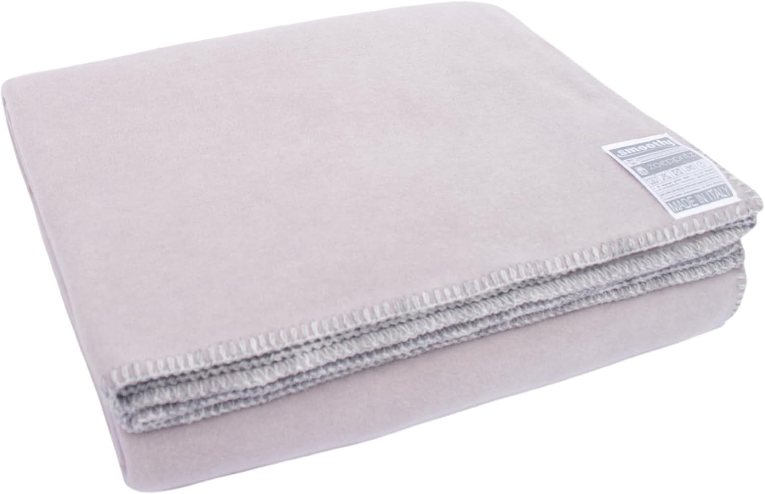Zoeppritz din 1828 Pătură din fleece Smoothy - Pătură confortabilă pufoasă din fleece polar - Vegan - 140X190Cm - 010 Off-White, 010 Offwhite Paturi si Cuverturi Zoeppritz Since 1828 920 Gri deschis Mel. 140X190Cm