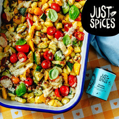 Just Spices Gemüse Allrounder I Jedes Gemüse von Aubergine bis Zucchini lecker würzen I Gewürzdose, 75 g