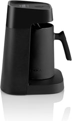 Cafetieră turcească Arzum Okka MINIO JET, 400 W, capacitate 5 căni, protecție la preaplin, sistem de avertizare acustică, cafetieră turcească, crom