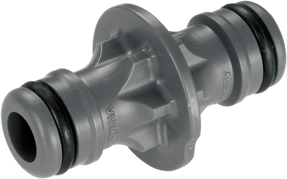 Set de cuplaje Gardena: Cuplaj furtun pentru prelungitor de 13 mm (1/2 inch) și 15 mm (5/8 inch), chiar și sub presiune mare a apei, asamblare ușoară (18283-20)