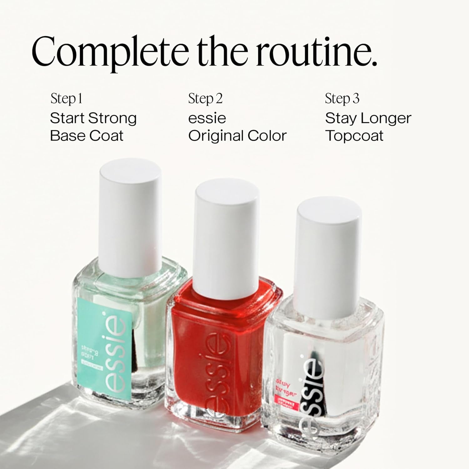 Essie Nagellack für farbintensive Fingernägel, Nr. 55 a-list, Rot, 13,5 ml