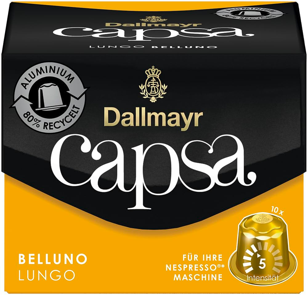 Capsa Lungo Belluno 10 Kapseln