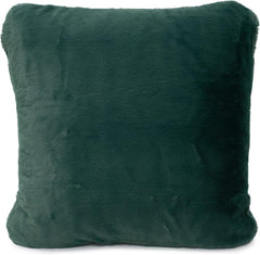 Gözze - Husă de pernă confortabilă, Merino Feeling, 50X50 Cm - Verde închis Paturi si Cuverturi Besuche den GÃ¶zze-Store Verde închis