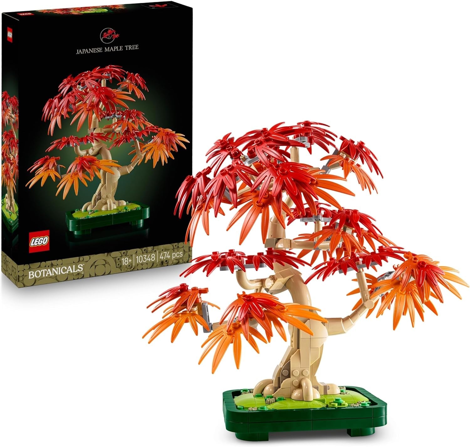 LEGO Botanicals Bonsai Baum Set für Erwachsene - Pflanzen Home Deko Set - DIY Projekt und entspannende kreative Aktivität - Geschenkidee für Frauen und Männer - Botanik Kollektion 10281