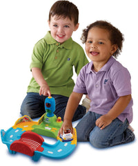 Baby 80-127804 - TUT TUT Baby Speedster - Road Set & 80-517004 TUT TUT Baby Speedster Ambulanță Jucărie pentru copii, multicoloră Jucarii Bebe Naty Shop