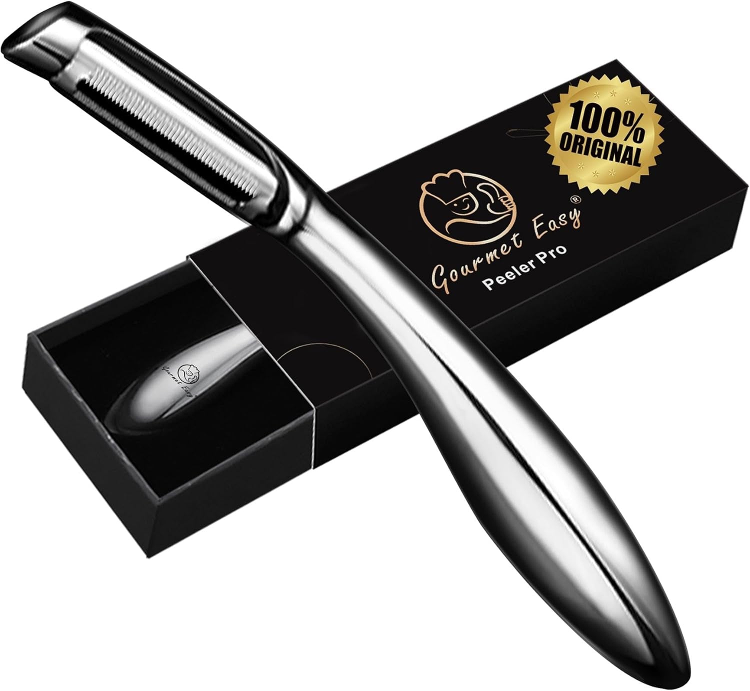 Premium Peeler din oțel inoxidabil pentru fructe și legume Peeler Naty Shop I Peeler