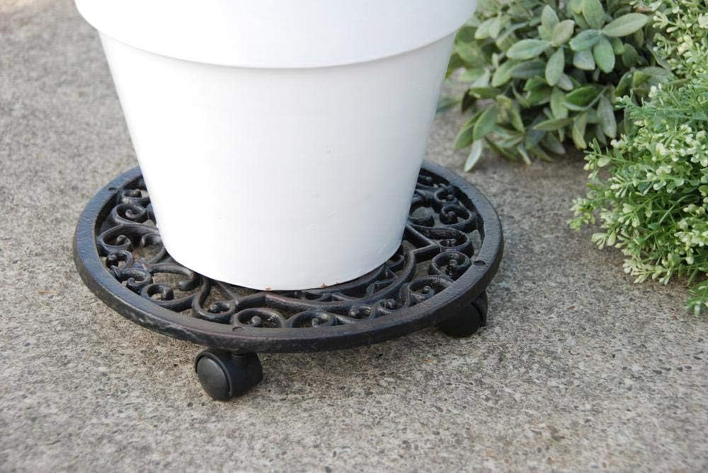 Suport pentru plante, suport pentru flori în stil antic, rotund, diametru aprox. 29 cm