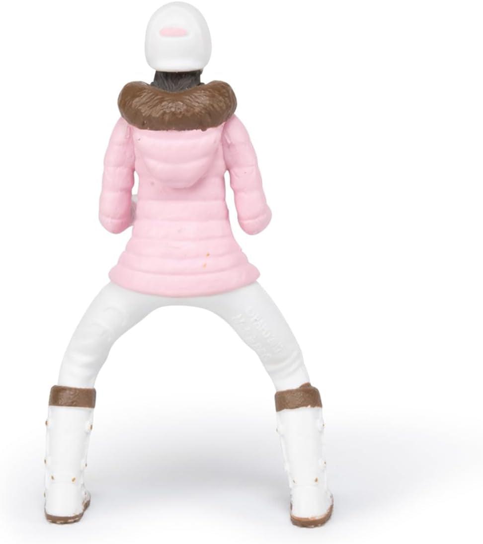 PAPO - Horse figure - Rider Fashion Winter, pasiune pentru călărie, jucărie pentru copii de la 3 ani. Action figures Naty Shop