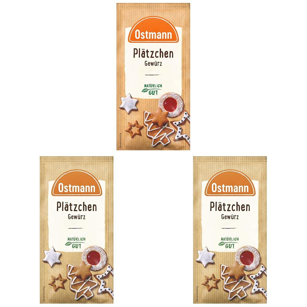 Ostmann Gewürze – Glühwein-Gewürz, Gewürzmischung für Glühwein, Punsch, Feuerzangenbowle & Kinderpunsch, ideal für die Winter- und Weihnachtszeit, vegan, 12 g (1er Pack)