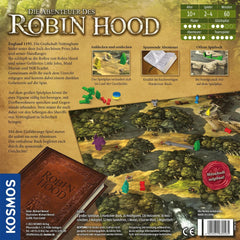 KOSMOS 680565 Aventurile lui Robin Hood, Nominalizat pentru Jocul Anului 2021, Joc de aventură cooperativ pentru întreaga familie, Joc de societate pentru 2-4 jucători cu vârsta de 10 ani și peste