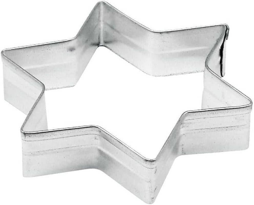 Set de forme pentru fursecuri Zenker, 10 piese, forme pentru fursecuri cu diferite motive de Crăciun, set pentru fursecuri și biscuiți, culoare: argintiu, cantitate: 1 x set de 10 piese