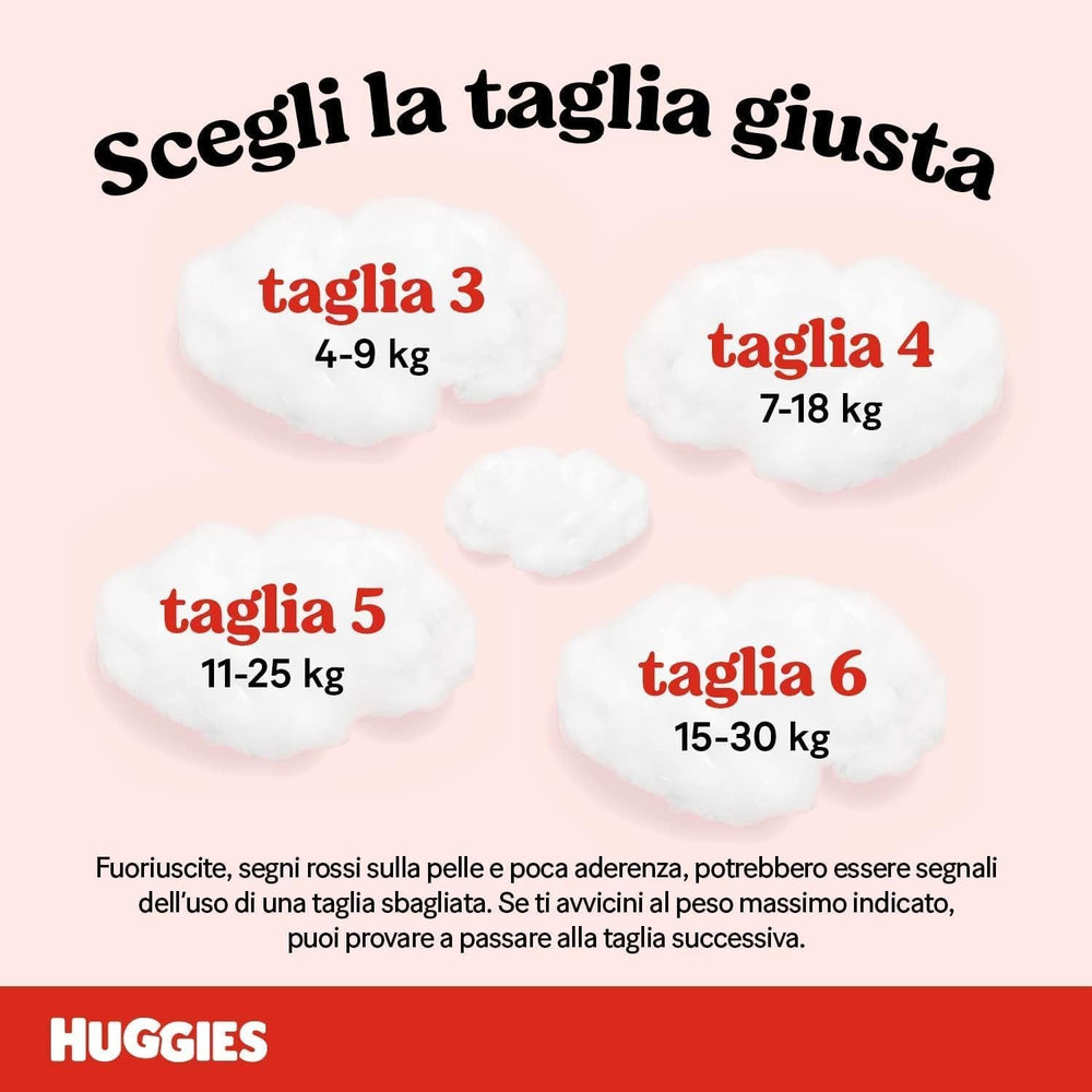 Scutece Huggies Ultra Comfort, mărimea 3 (4-9 kg), design Disney, 168 bucăți