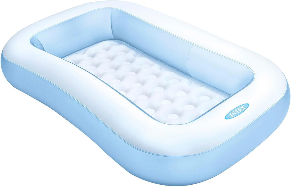 Piscină dreptunghiulară Intex - Piscină supraterană pentru copii - Piscină pentru copii - 166 x 100 cm x 25 cm - Pentru 2+ ani