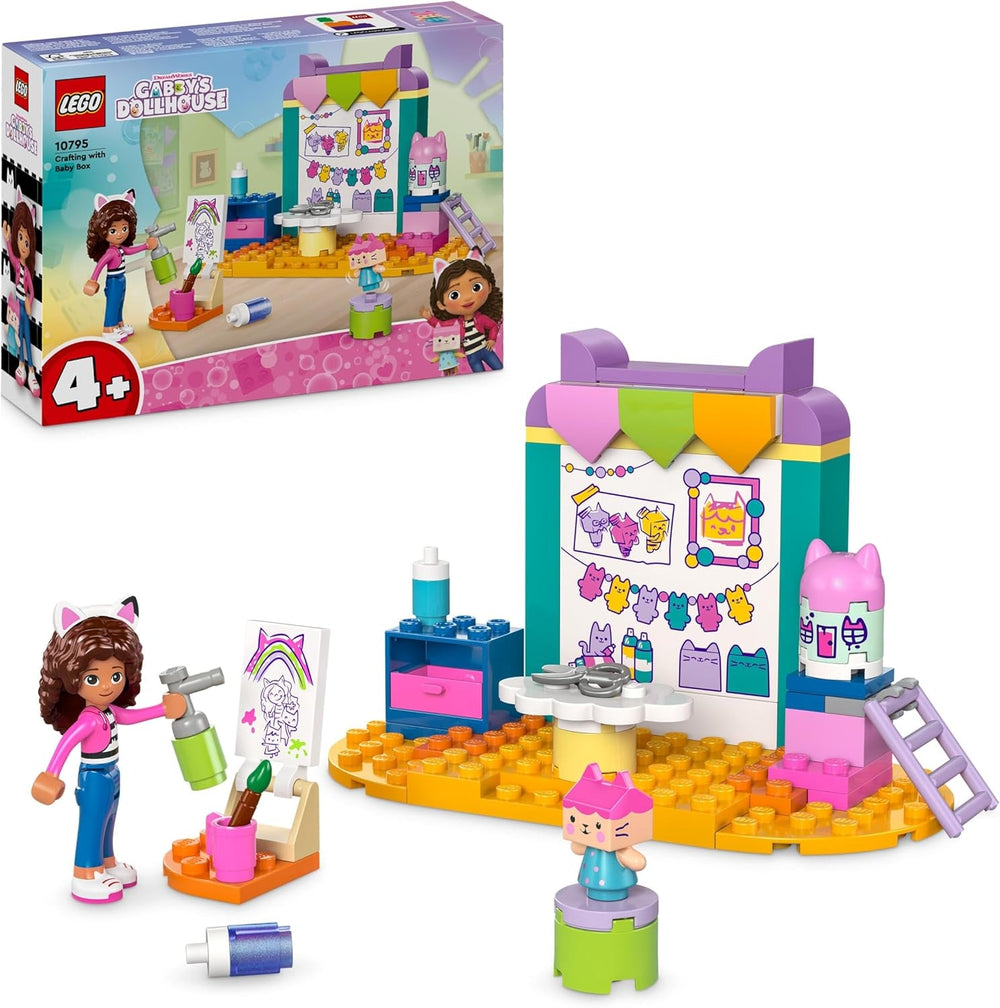 LEGO Gabby's Dollhouse Mermaid Gabby's Aquarium Adventure Toy - incl. a Gabby Mini Doll & Mercat Figure, Plus Fun Accessories - Gift for 4+ Year Old Girls & Movie Fans - 11204