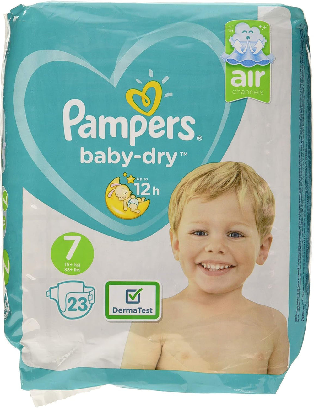 Pampers (Versiunea Veche), Chiloți, Mărimea 4, 9kg-15kg, Pachet de trei (1 x 88 scutece)