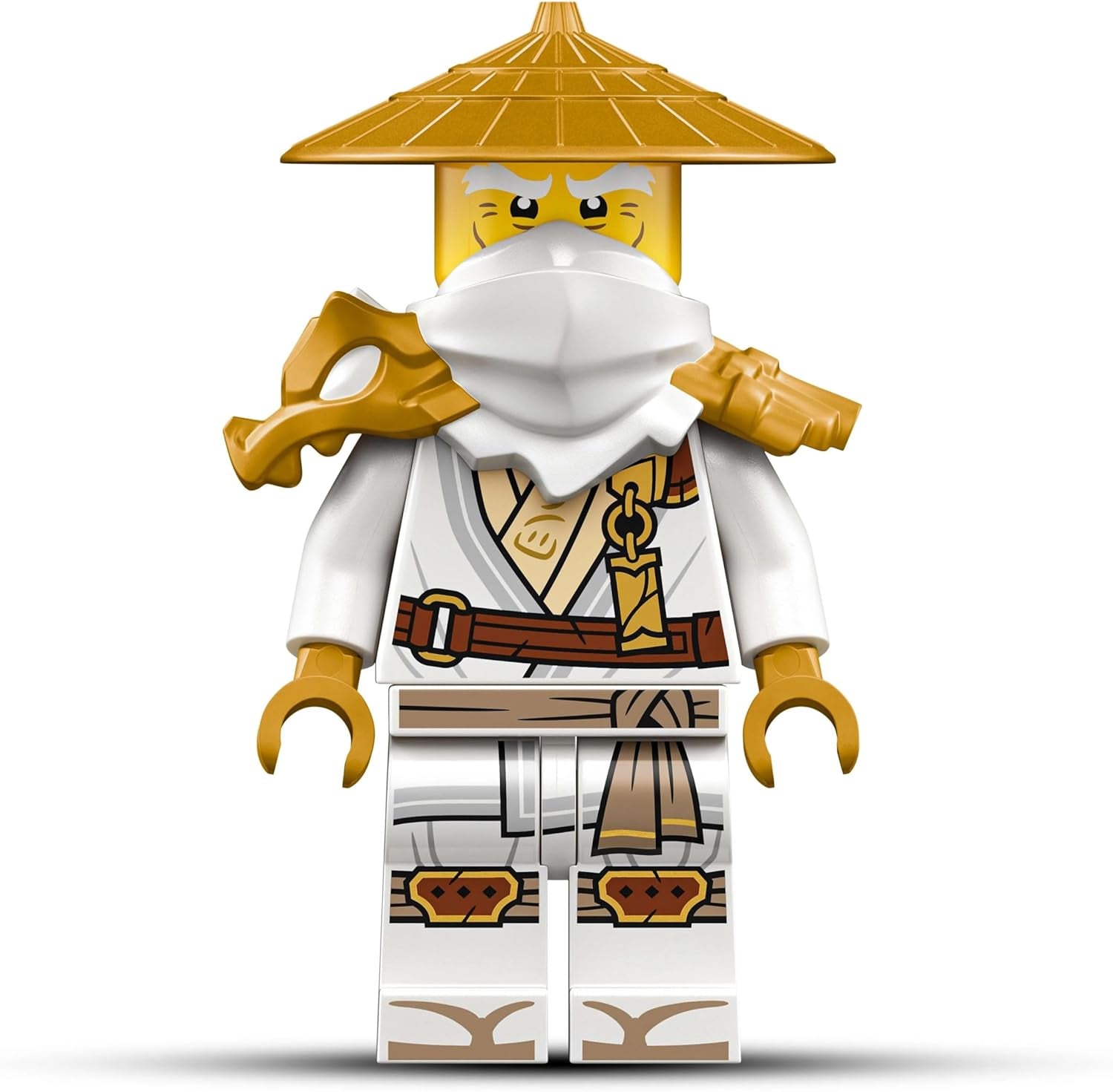 LEGO NINJAGO Wächterdrache Bauset - Mit Drachenfigur, Meister Wu Minifigur & Ständer – Bauspielset für Jungen ab 14 Jahren & Teenager 71847
