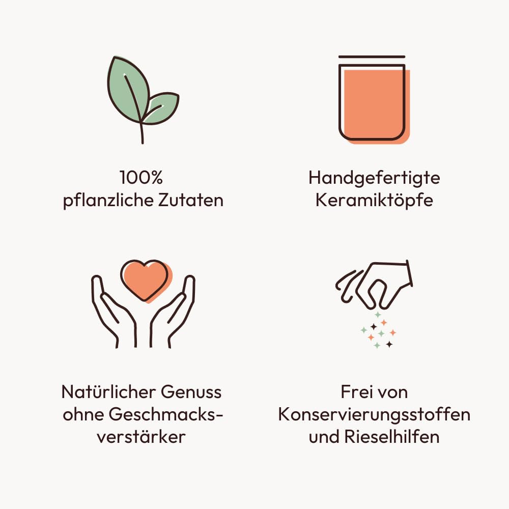 Potluck | Burger Spice | Würzmischung im Keramiktopf | 100g | Vegan, glutenfrei und mit natürlichen Inhaltsstoffen