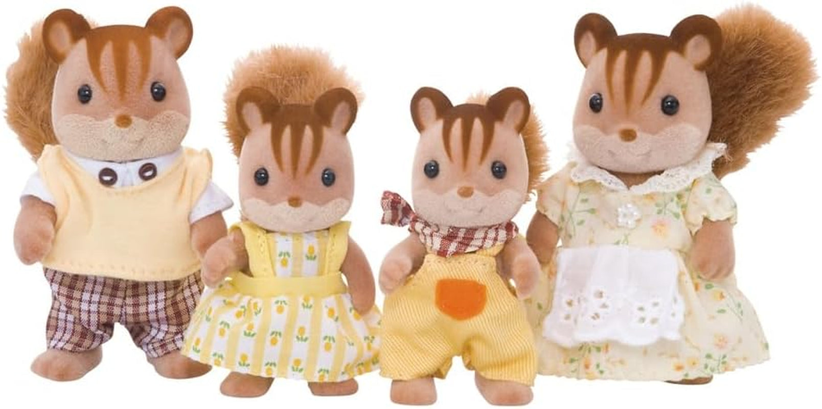 Sylvanian Families L4172 Walnuss Eichhörnchen Familie - Figuren für Puppenhaus