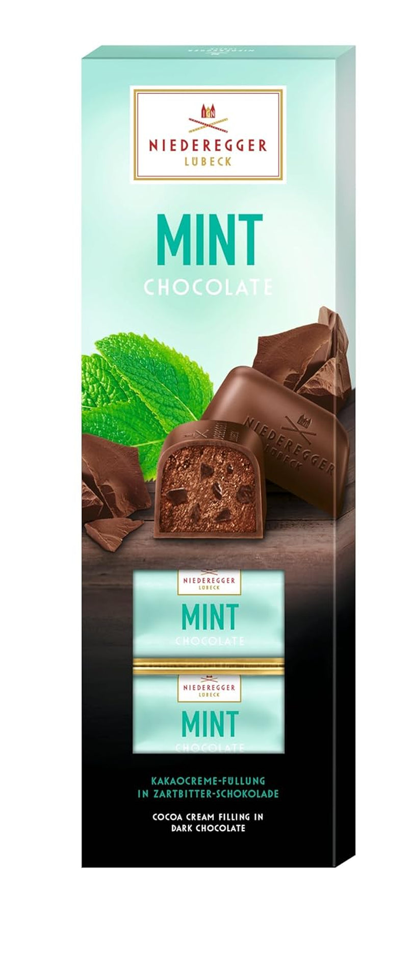 Ciocolata Niederegger Classic "Menta" 100g