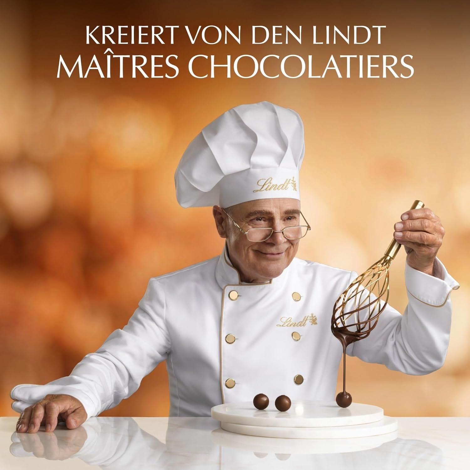 Lindt Chocolate | Pungă LINDOR Tiramisu | 137g | 11 Bile de Ciocolată cu Lapte cu Umplutură de Tiramisu care se Topește în Gură | Cadou de Ciocolată