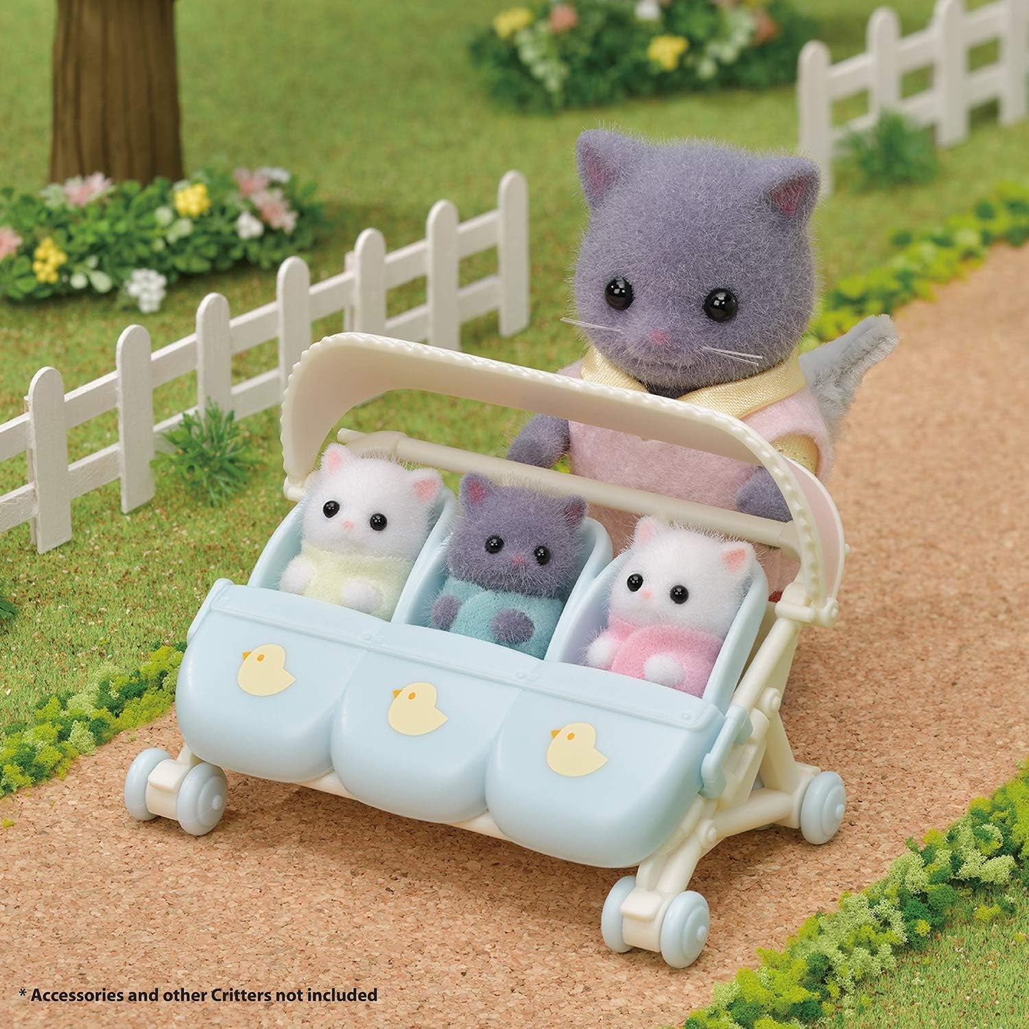 Sylvanian Families L5458 Perserkatzen Drillinge - Figuren für Puppenhaus