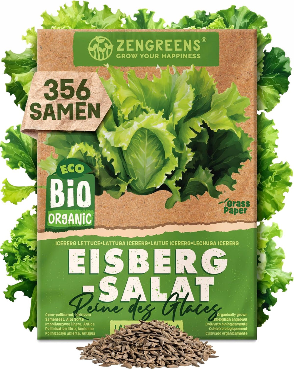 Bio Wintergemüsesamen Im 20Er Set - 20 Winter Gemüse Samen Für Den Einfachen Anbau Im Garten, Balkon Oder Hochbeet - Pflanzensamen - Saatgut