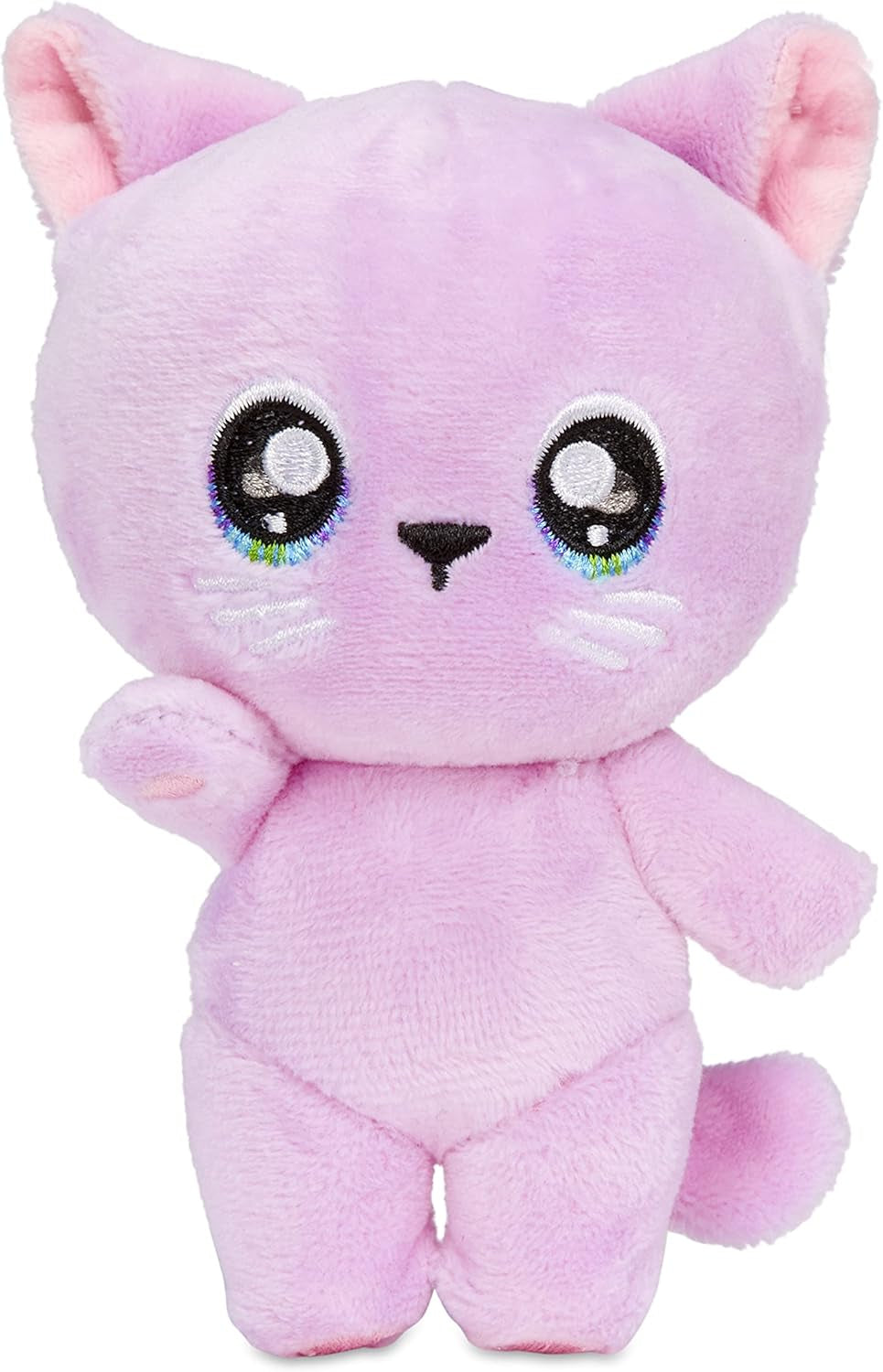 Na! Na! Na! SurpriseFamilie - 3er Set Plüschpuppen - 2 Modepuppen mit langen Haaren und 1 Haustier - Lavender Kitty Familie - 12 Accessoires und Outfits und ein niedliches Plüschkätzchen