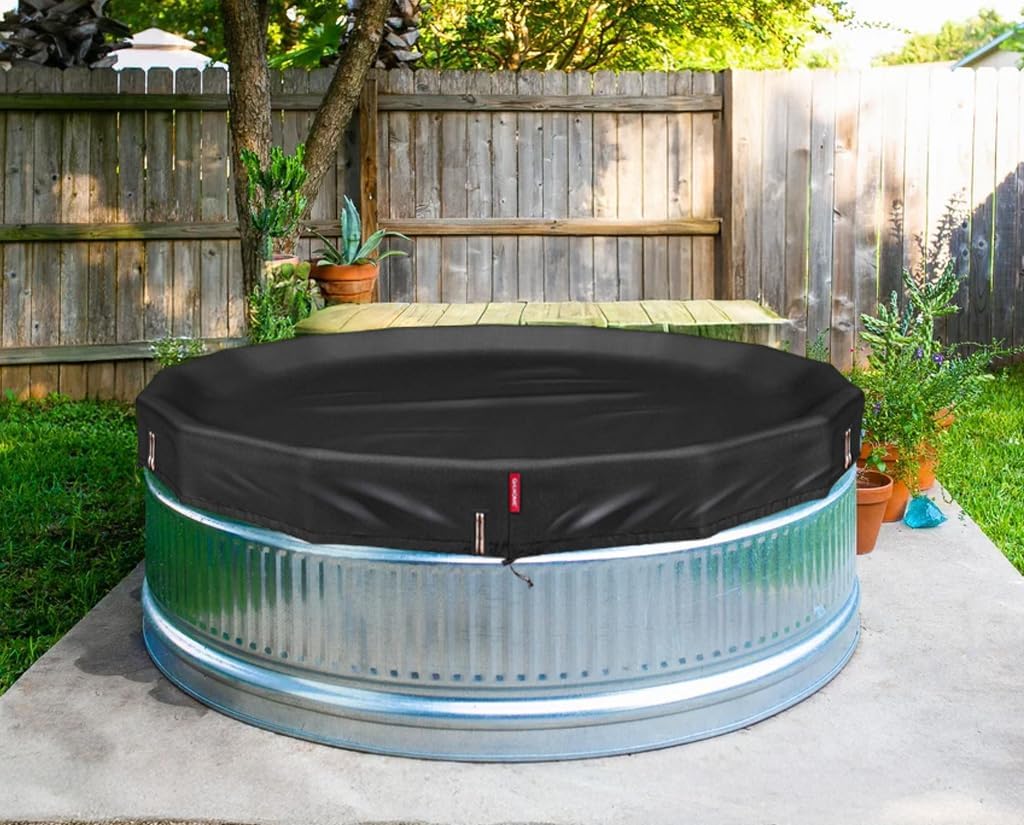 Prelată ovală rezistentă la vânt, cu clichet patentat și strângere rapidă, pentru piscine supraterane [durabilă, rezistentă la rupere] cu inele de susținere a greutății, 2025
