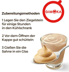 Gimoka Crema Caffè Latte Fără Lactoză Fără Gluten Fără Conservanți
