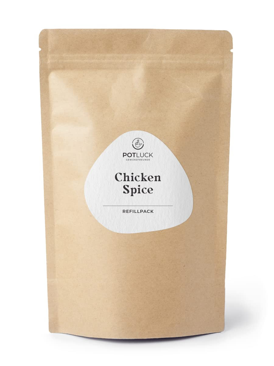 Potluck | Burger Spice | Würzmischung im Keramiktopf | 100g | Vegan, glutenfrei und mit natürlichen Inhaltsstoffen