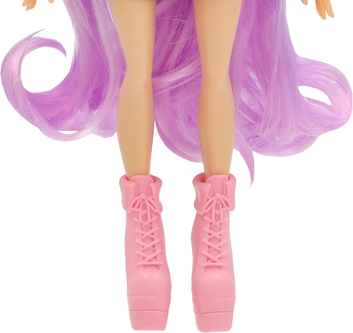 K-POP Idol Puppe Nari Modepuppen K-Pop Power-Idol-Stil, lavendelfarbenes Haar. 3 Accessoires zum Kreieren von Outfits Kinder ab 3 Jahren