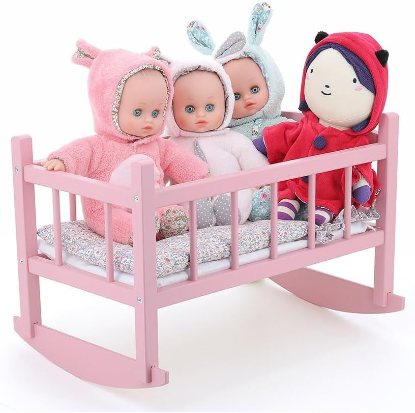 Stoffpuppe Rotkäppchen, 28 cm, Mehrfarbig, Baumwollmischung, Ab 10 Monaten