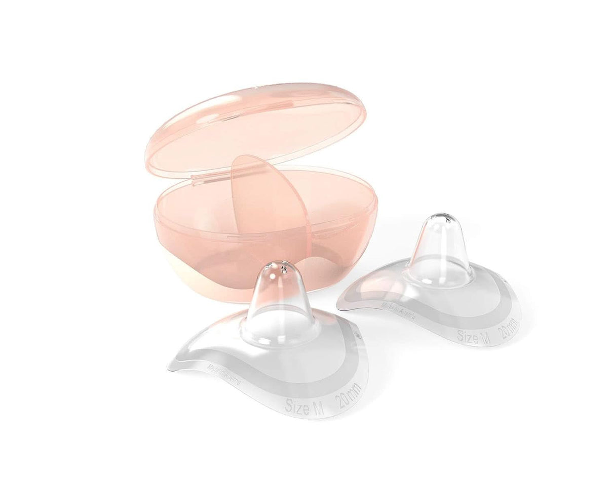 Nip® First Moments scuturi pentru mameloane, 2 bucăți Accesorii Hrana si Alaptare Bebe Naty Shop M (2 buc)