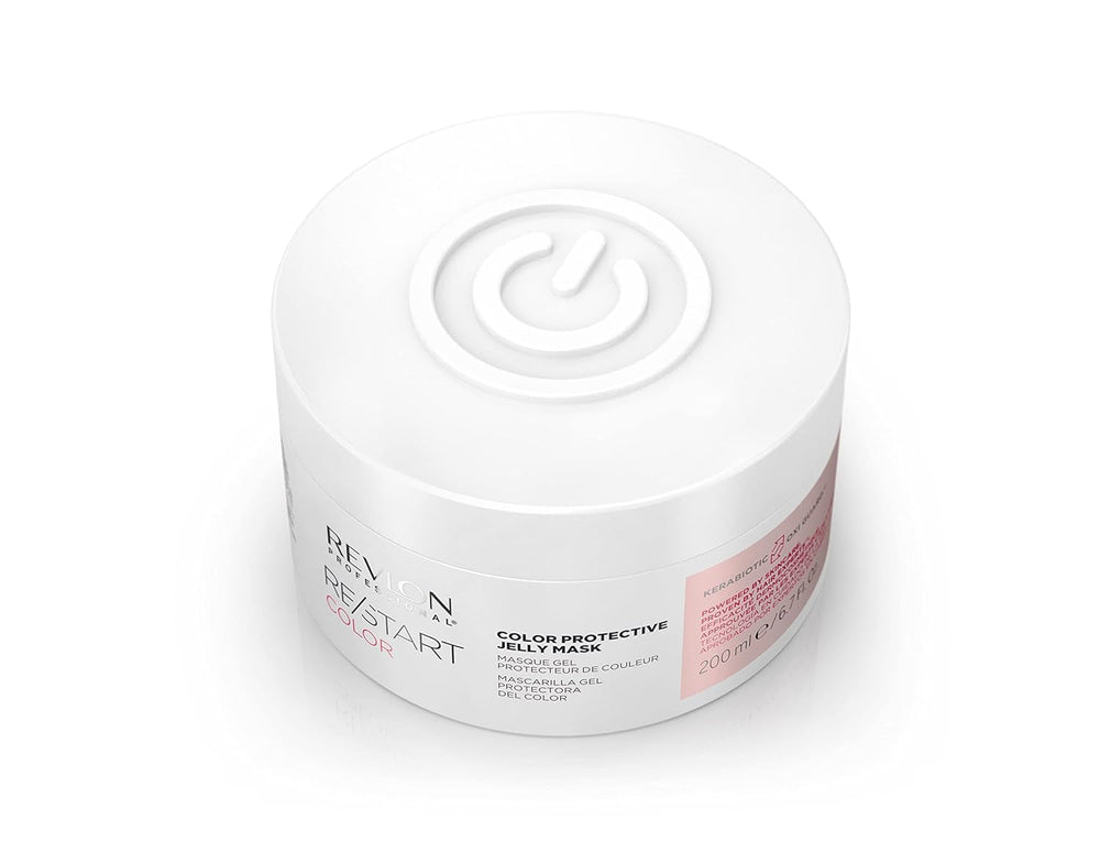 RE/START Color Protective Jelly Mask, 500 ml, mască de păr pentru îmbunătățirea culorii, tratament pentru păr hidratează și protejează împotriva decolorării culorii părului, mască cu extract natural de acai Masca de par Naty Shop