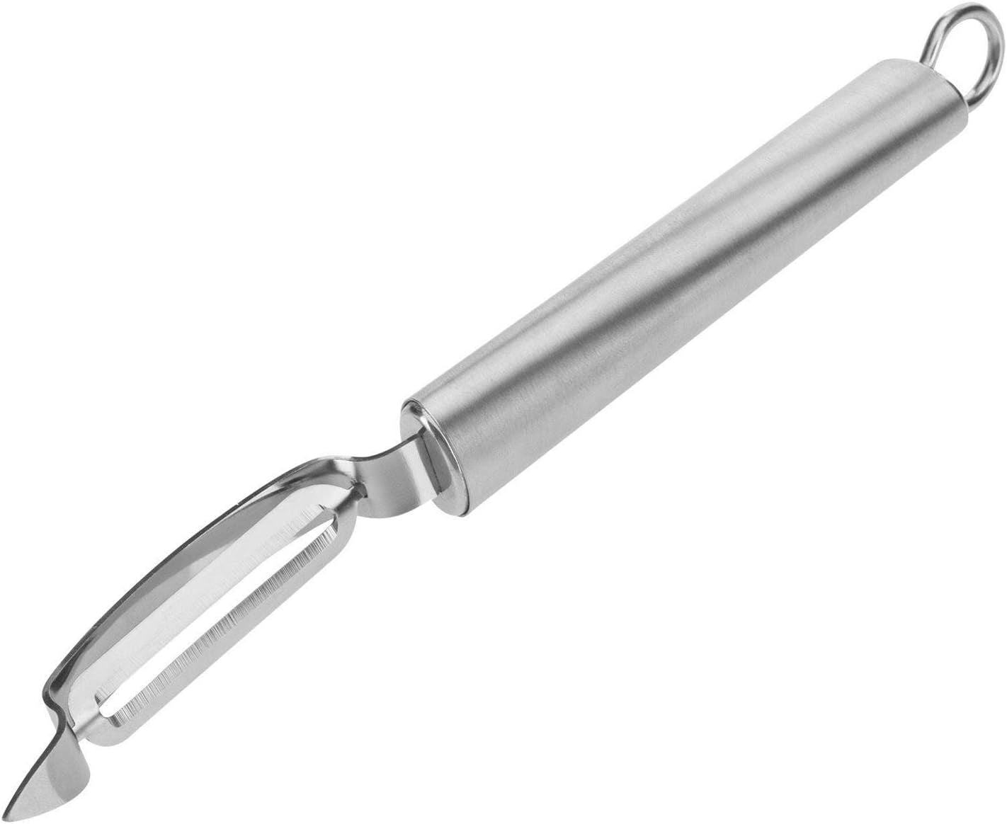 Westmark 29092270 Sparschäler Gallant, Pp/Tpe/Edelstahl, Schwarz / Rot, 16,5 X 3,7 X 2 Cm Peeler Naty Shop Glory